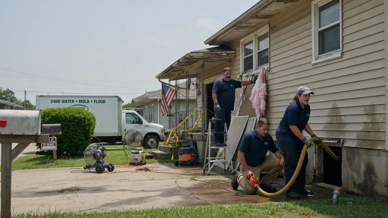 Water Damage Repair in Pettibone, ND near me